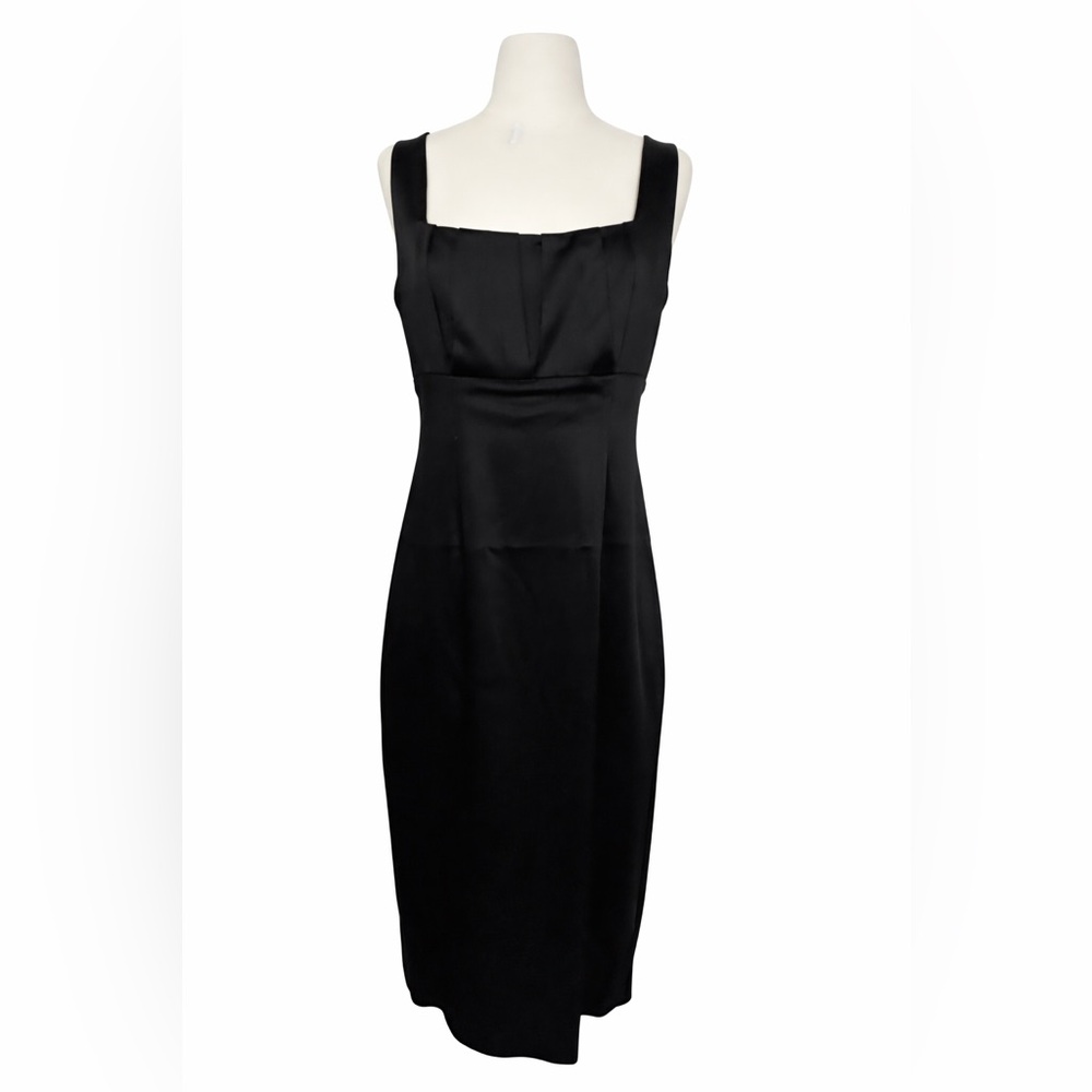 Calvin Klein silky black dress